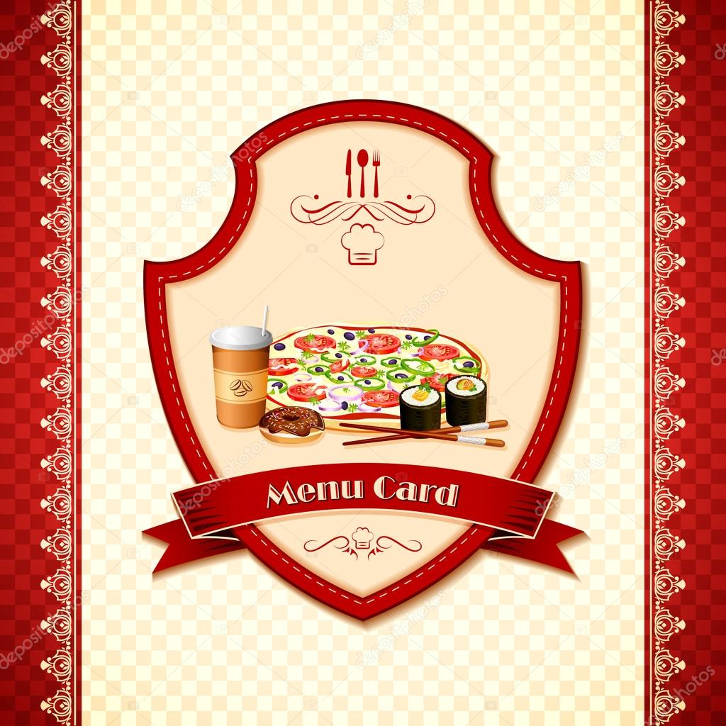 Menu Card u2014 Stock Vector u00a9 stockshoppe #19367187