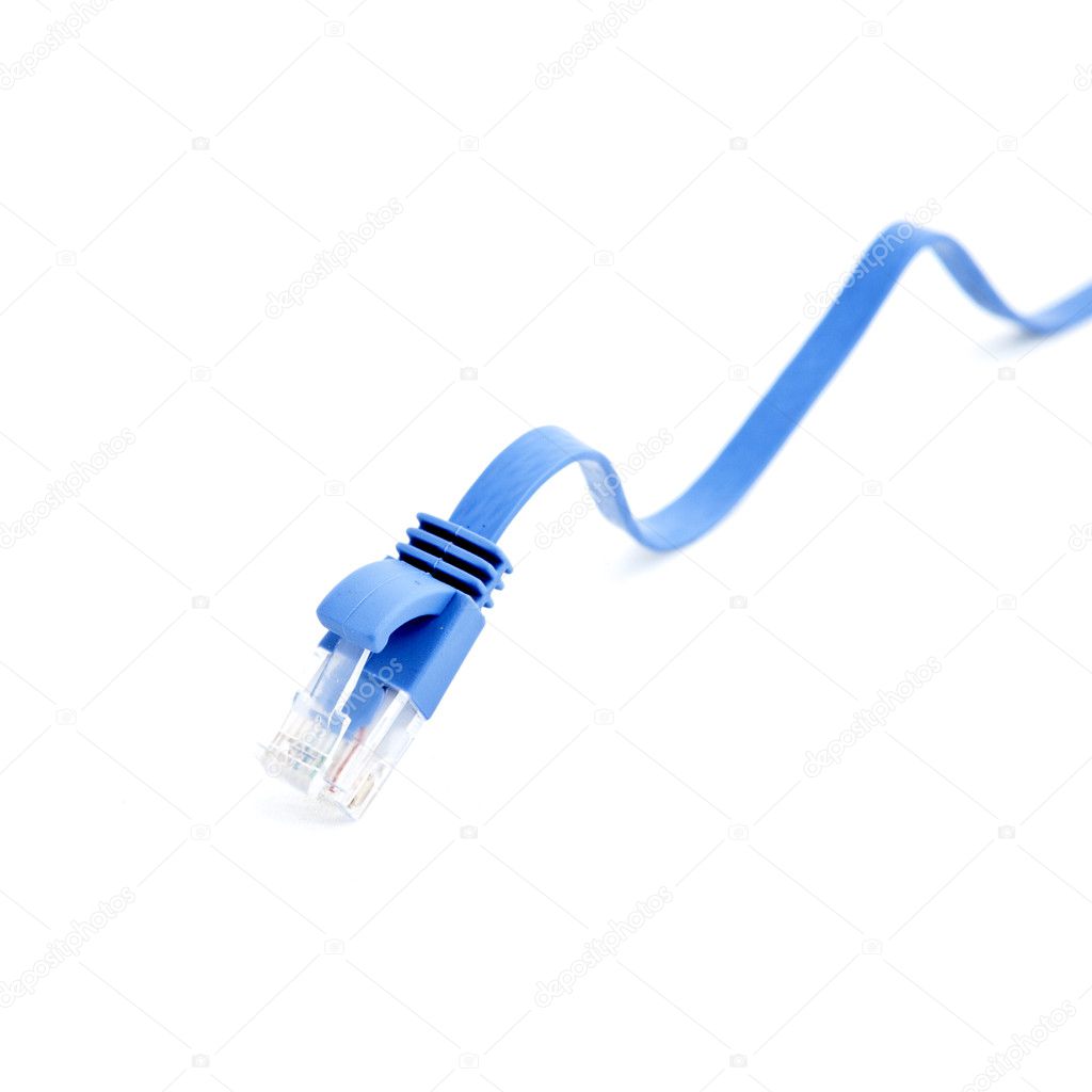 Blue Ethernet Cable