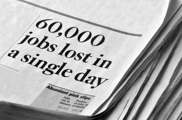 Sixty Thousand Jobs Lost in a single day