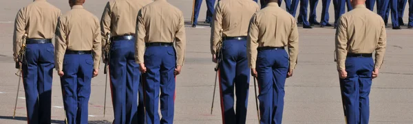 Officers and Drill instructors of the United States Marine Corp