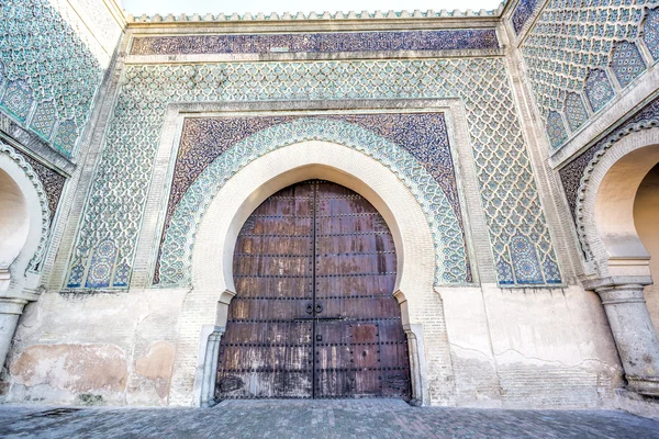 Part of the Bab el-Mansour gate, Morocco