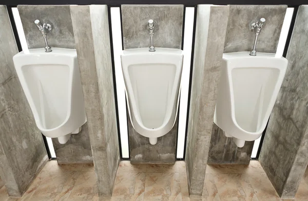Sanitary ware in men\'s restroom