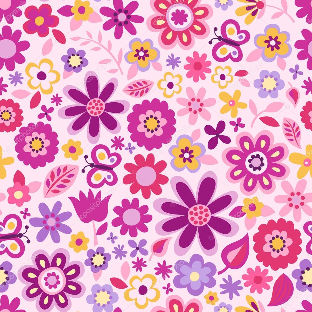 Free Pink Twitter Backgrounds Hot Themes Cute Flower Background Twitter