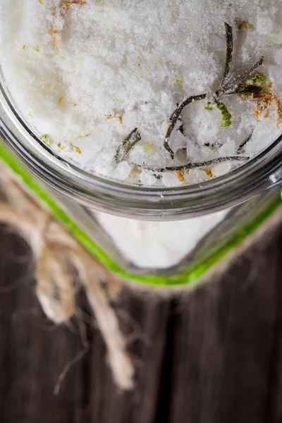 Natural diy crystal bath salt