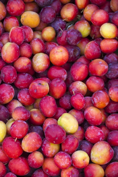 Sweet cherries on market