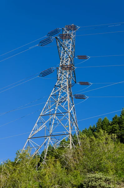 Electrical transmission tower to support power lines