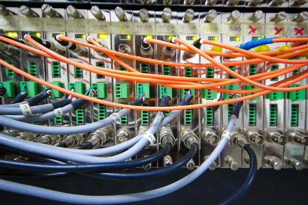 Fiber optic cable with cctv module