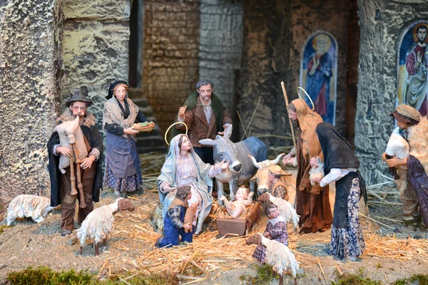 Vatican nativity scene