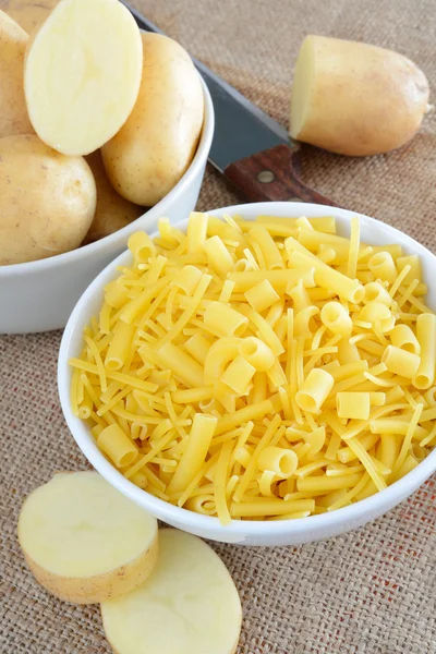 Pasta and potatoes