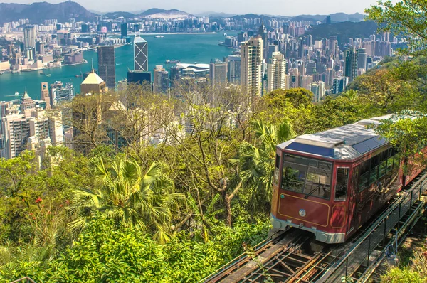 The Peak Tram, Hong Kon — Stock Photo #32083359