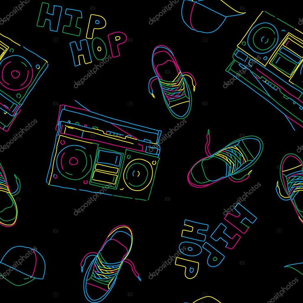 Hip Hop Beatbox Pattern | hip hop music seamless pattern stock vector 169 jmcreation Hip Hop Beatbox Pattern | hip hop music seamless pattern stock vector 169 jmcreation