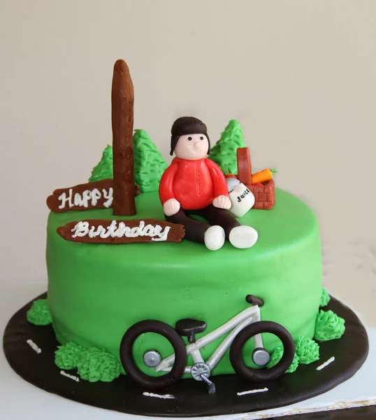 Bicyclist Birthday Cake Images Bicyclist Birthday Cake Images