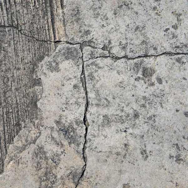 Cracked concrete texture closeup background.