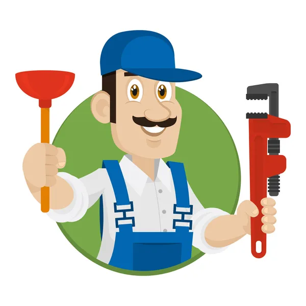 Plumber Stock Vectors, Royalty Free Plumber Illustrations | Depositphotos®