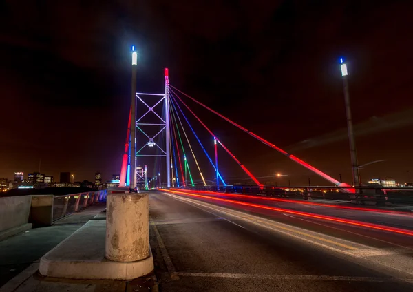 Nelson Mandela Bridge at Night