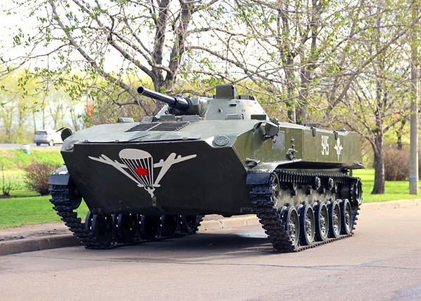 Armored personnel carrier monument in Victory Park