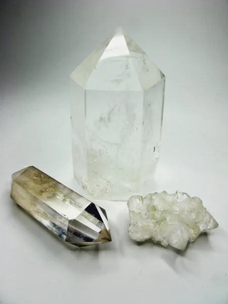 Rock crystal geode geological crystals