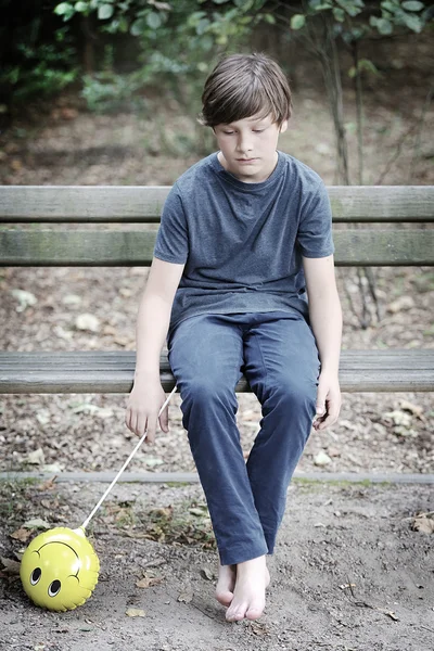 Boy and balloon