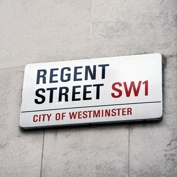 London Street Sign - Regent Street