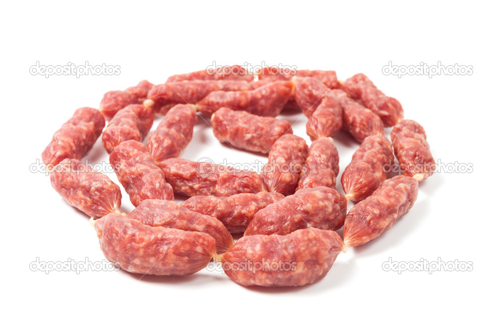 Mini sausages — Stock Photo © romantsubin 16236329