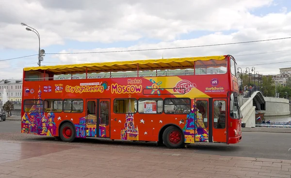 Moscow sightseeing bus.