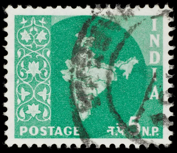 Vintage indian postage stamp