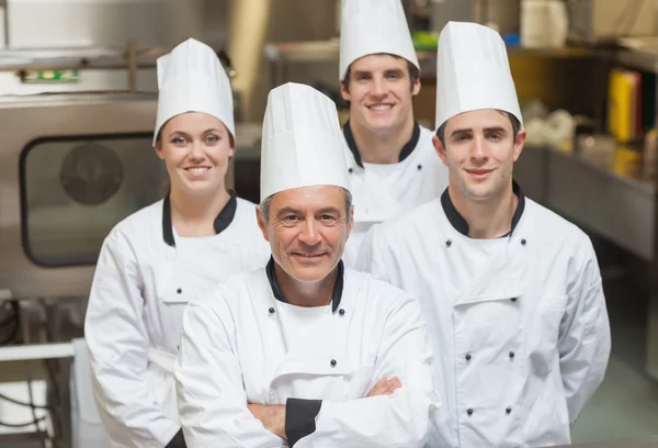 Smiling team of Chef\'s