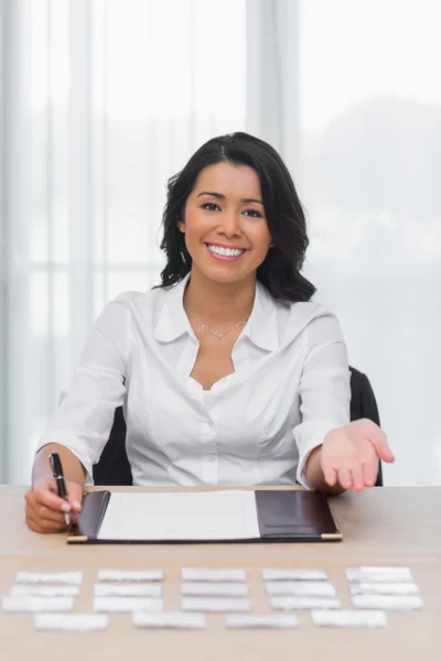 Welcome desk