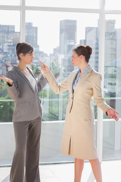 Businesswomen having a fight