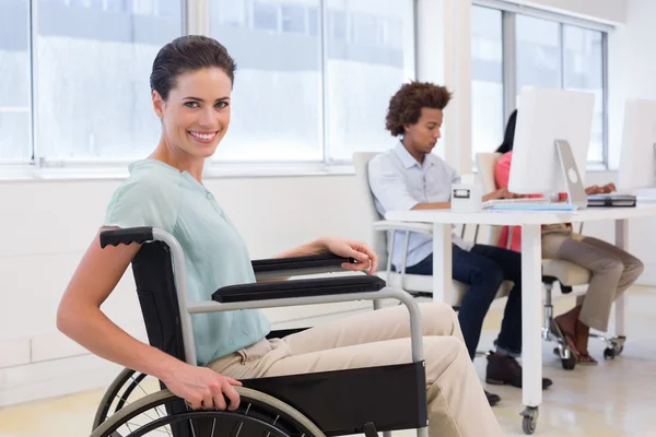 Businesswoman with disability