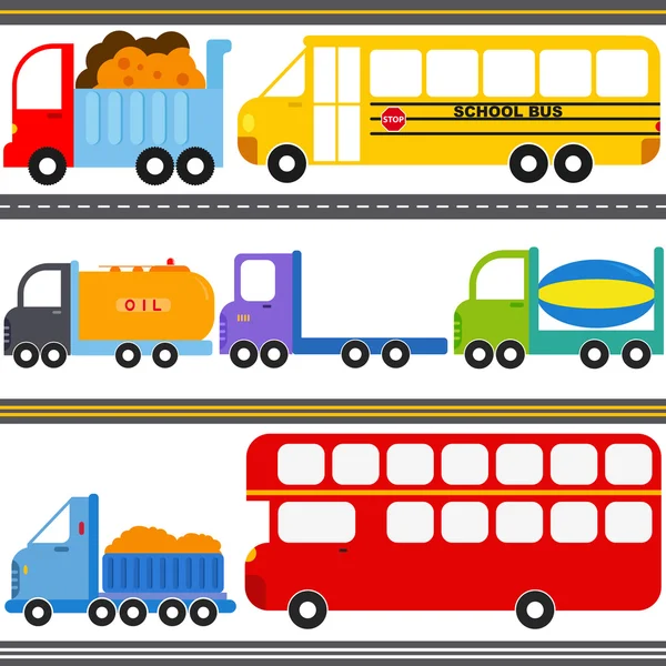 Bus, Truck Vehicles, Freight Transportation