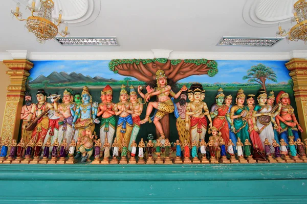 Hindu Gods at Sri Mahamariamman Indian Temple