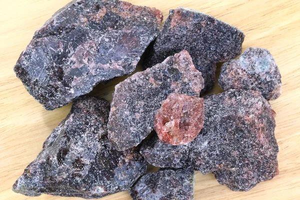 Big rock salts - Black Indian Salt crystals