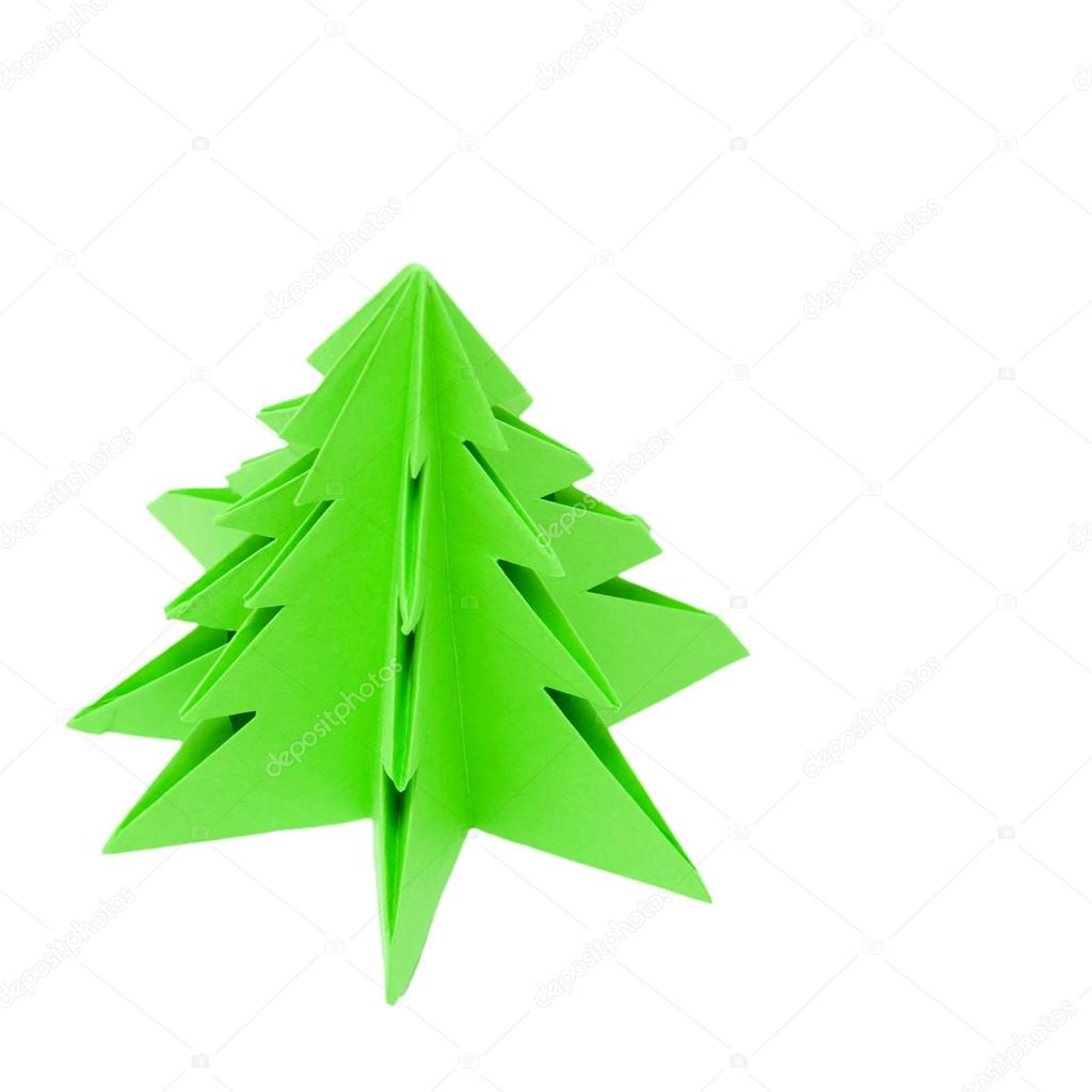 origami weihnachtsbaum stockfoto 12728621 origami weihnachtsbaum stockfoto 12728621