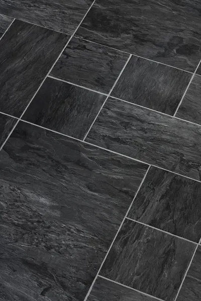 Slate Stone Textured Flooring Stock, Black And White Chess Slate Laminate Flooring