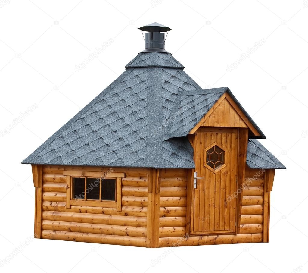 Timber garden sauna building â€