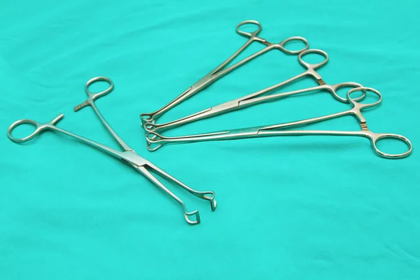 Surgery instrument,Babcock Forceps on surery room