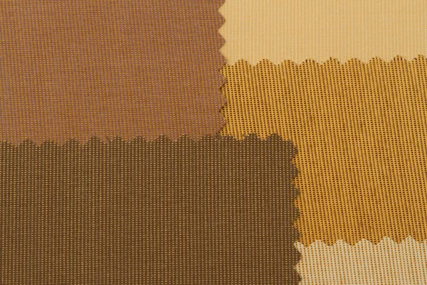 Set of fabric samples texture