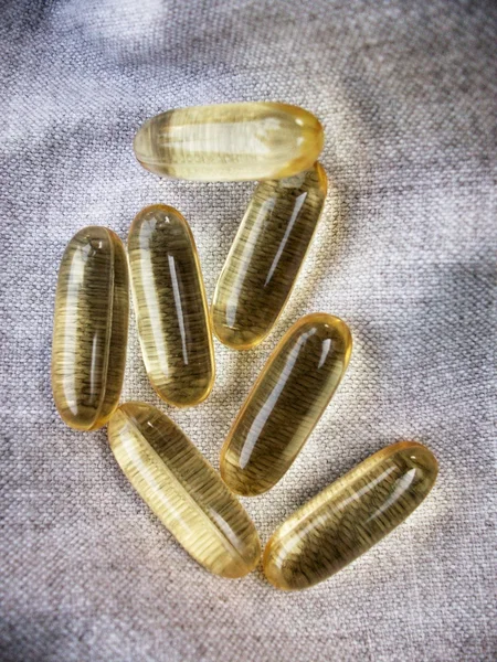 Cod liver oil capsules