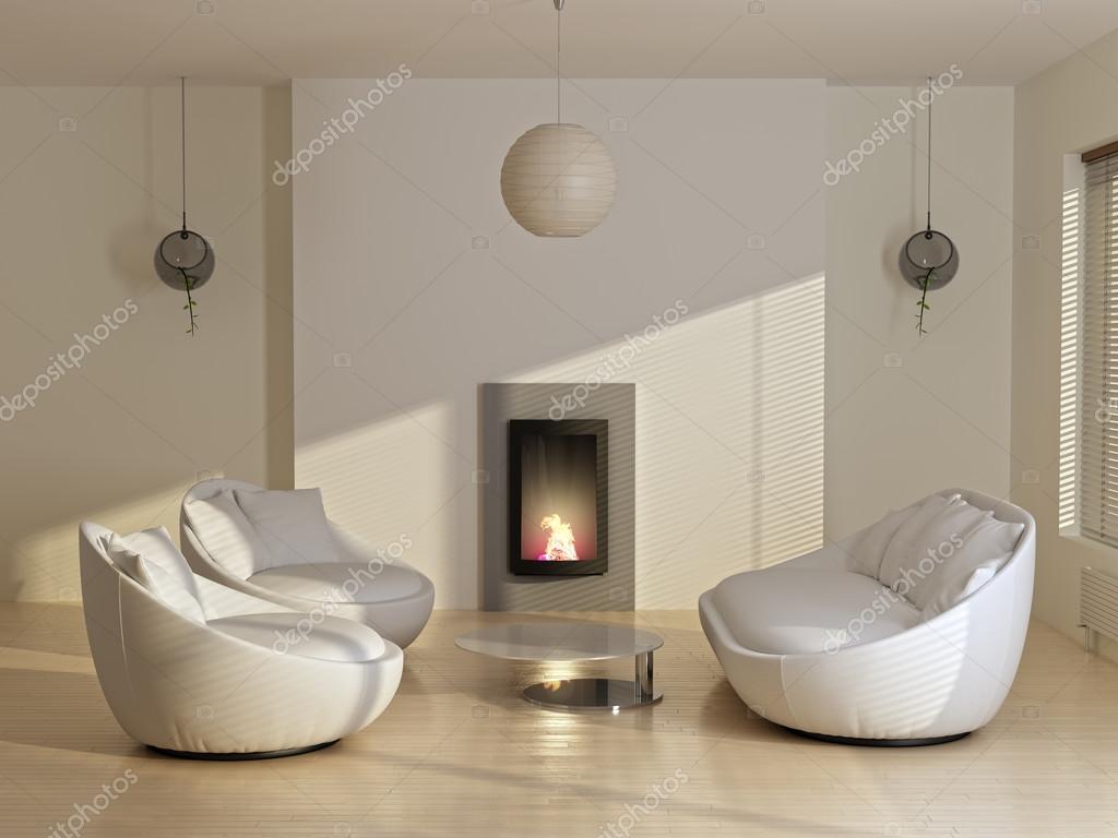 Nya moderna vardagsrum — stockfotografi © toncsi47 #25945673