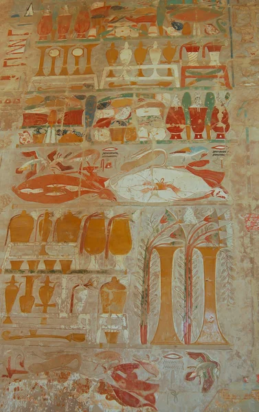 Ancient Egyptian painted relief
