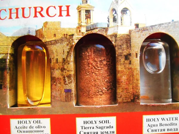 Set of consecrated oil holy water holy land