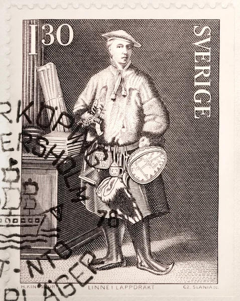 Carl Linnaeus Stamp