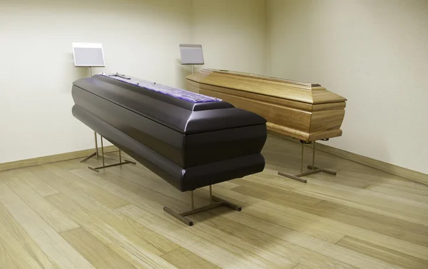 Wooden coffins