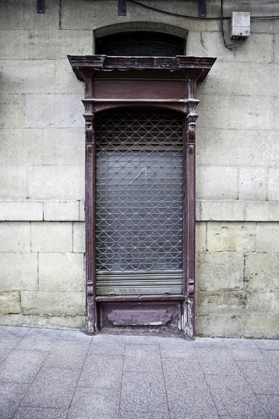 Ancient door in the city