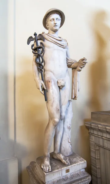 Roman statue in the Vatican Museums in Rome