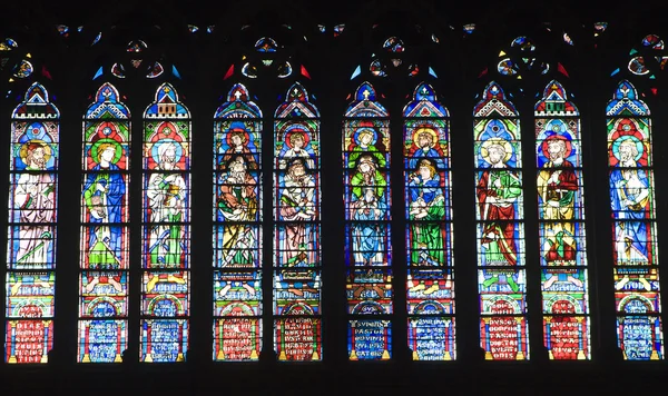 Windowpane from Notre-Dame cathedral in Paris