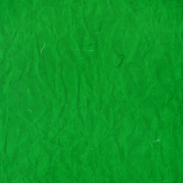 Old green crumpled rice paper texture