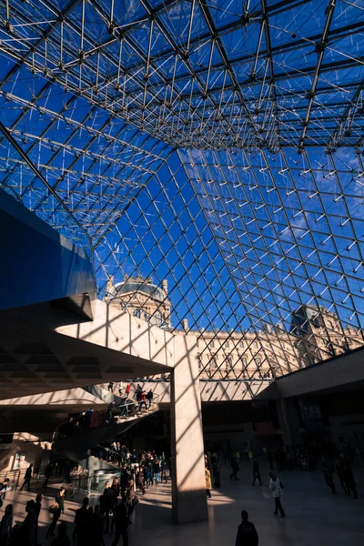 Inside the Louvre, Paris