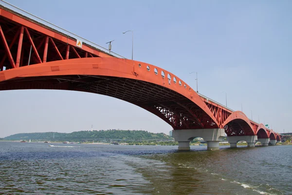 Bridge over Namhangang, Namhan River, Han river, Seoul, South Korea